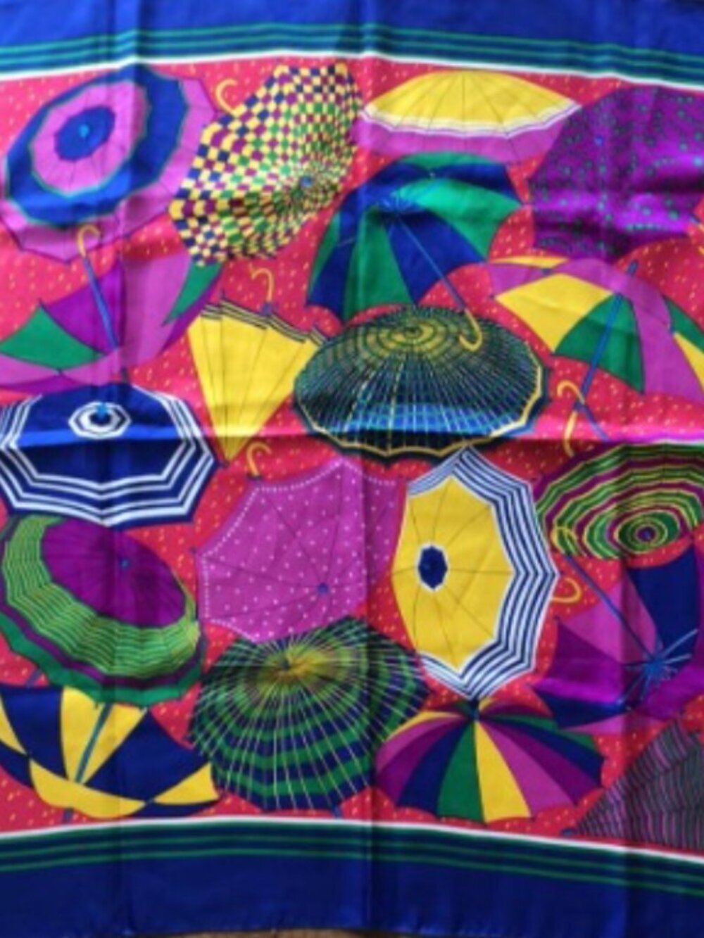 Umbrella Print Scarf